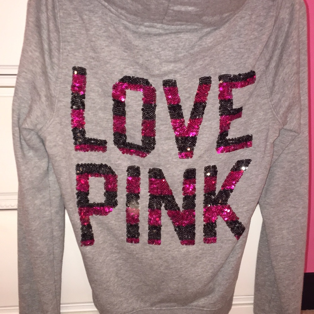 Pink Zip up